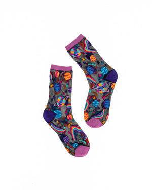 Sock candy swiftie midnights era socks celestial socks